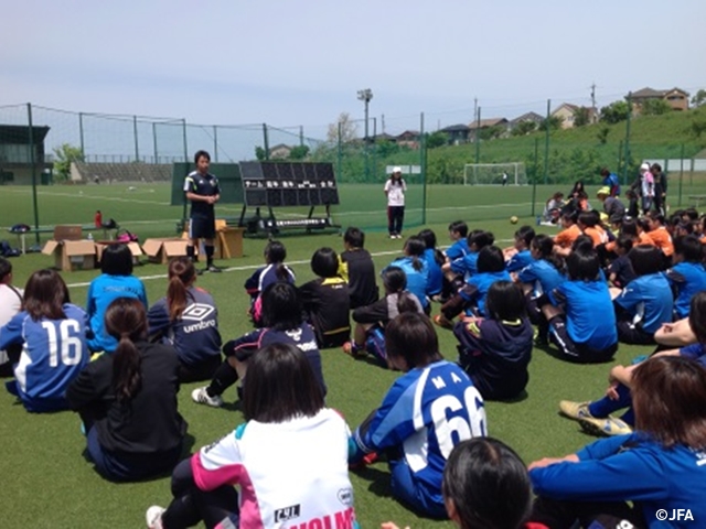 JFAレディースサッカーフェスティバル　石川県の北陸大学フットボールパークに、約220人が参加！