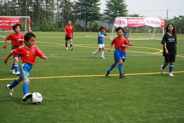 JFAファミリーフットサルフェスティバル2010 with KIRIN スペシャルステージ in 宮城　7月25日に宮城県サッカー協会松島フットボールセンターで開催