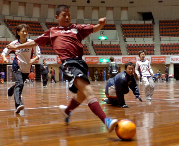 JFAファミリーフットサルフェスティバル2009 with KIRIN スペシャルステージ in 兵庫　1月31日にワールド記念ホールで開催