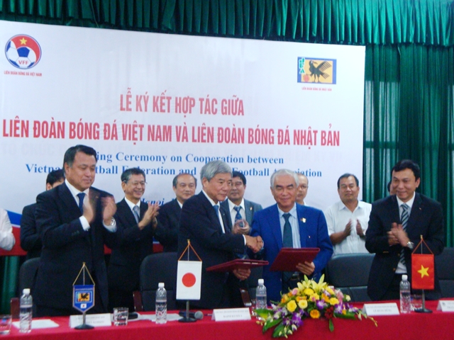 ベトナムサッカー連盟とパートナーシップ協定を締結