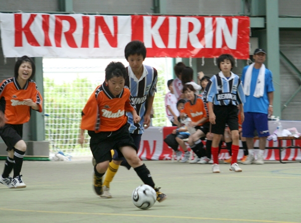 JFAファミリーフットサルフェスティバル2008 with KIRIN スペシャルステージ in 宮城　7月26日にかんぽの宿松島で開催