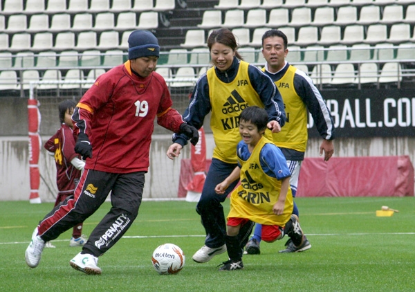 JFAファミリーフットサルフェスティバル2008 with KIRIN スペシャルステージ in 茨城　5月31日に茨城県立カシマサッカースタジアムで開催