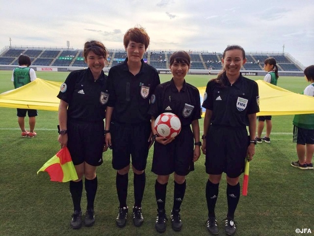 第10回日中韓国際女子サッカー（U-18）大会　3カ国の審判員が参加