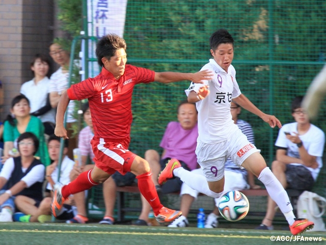 Solid defence, Kyoto silenced Higashi Fukuoka High in Prince Takamado Trophy Under-18 Premier League West