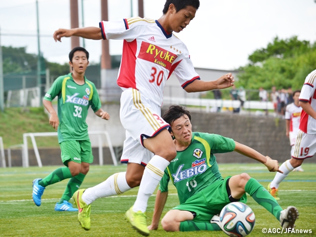 Ryutsukeizaidai Kashiwa achieved long-awaited shutout victory in Prince Takamado Trophy U-18 Premier League EAST