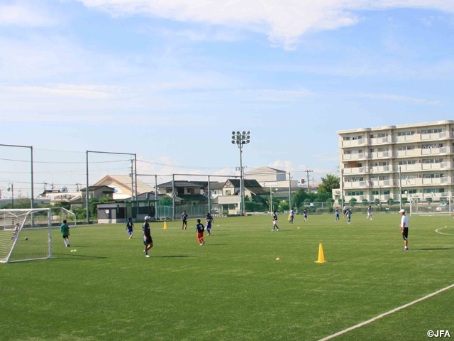 JFAアカデミー熊本宇城　地域拠点としての取り組み「長崎県U-12トレセン合宿」「大分県U-12トレセン合宿」