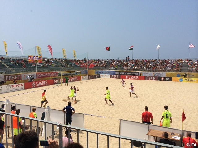 Beach Soccer Japan National Team defeat US in extra time in Europe tour