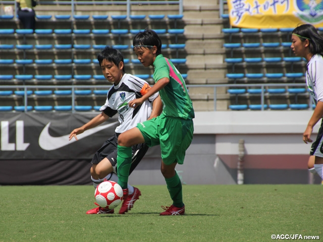 NTV Menina Serias and Urawa Reds goes to final The 19th All Japan Women’s Youth (U-15) Championship presented by NIKE