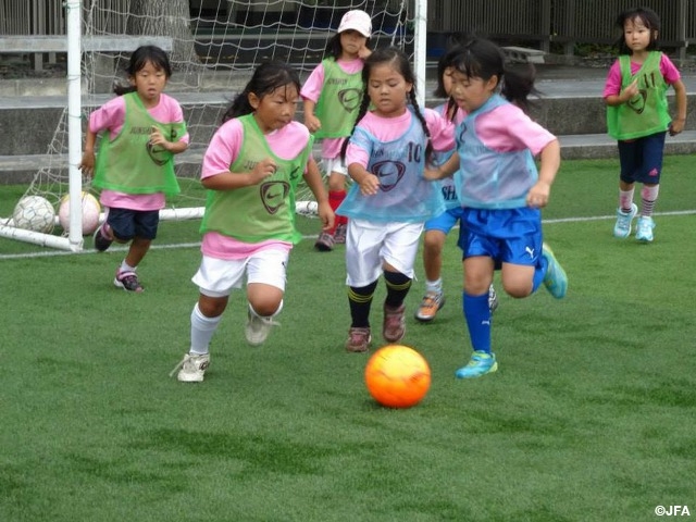 JFA Nadeshiko Square takes place at Fujieda Junshin Girls Soccer School