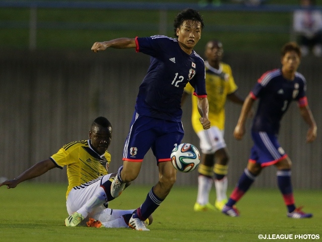 U-19日本代表　SBS国際ユースサッカー開幕　U-19コロンビア代表戦マッチレポート