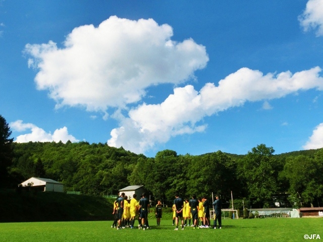 U-16日本代表候補　国内トレーニングキャンプ（長野菅平）活動レポート（8/18）