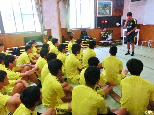U-16日本代表候補　国内トレーニングキャンプ（長野菅平）活動レポート（8/19）