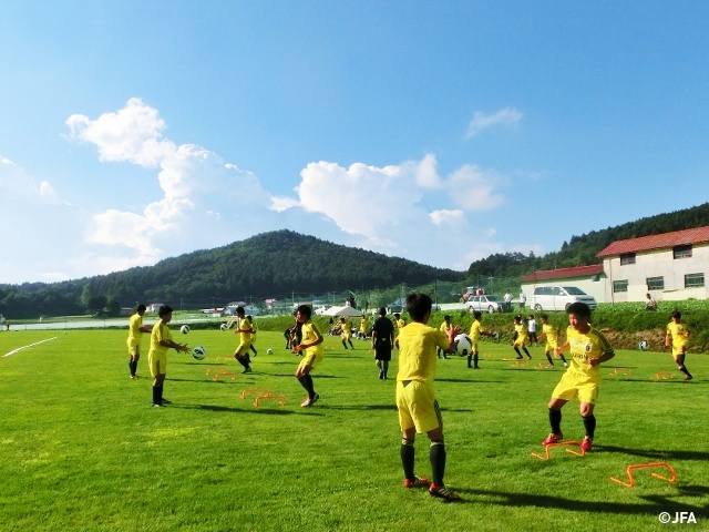 U-16日本代表候補　国内トレーニングキャンプ（長野菅平）活動レポート（8/22）