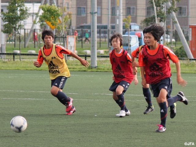 Women’s U-13 training camp undergo as part of JFA Elite Program (report on 26, 27 Aug)