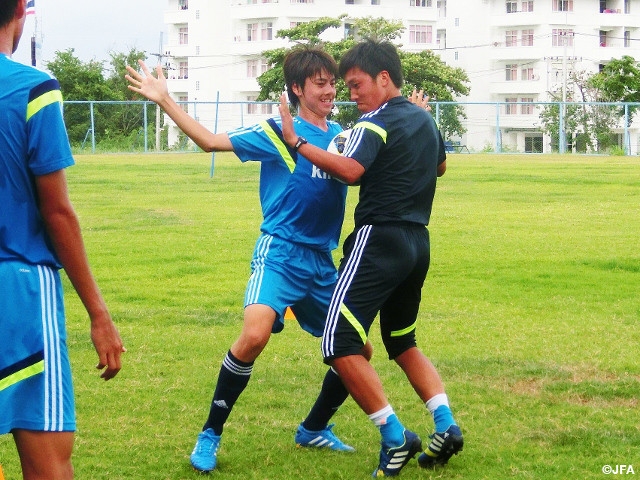 U-16日本代表　AFC U‐16選手権　直前キャンプ　活動レポート（8/28）