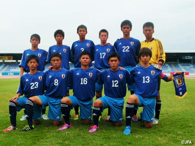 U-16日本代表　AFC U‐16選手権　直前キャンプ　vs アサンプション大学シラチャー校