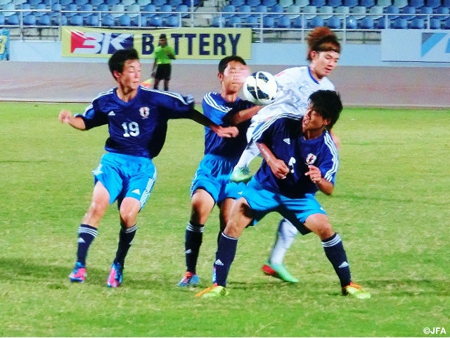 U‐16日本代表　AFC U‐16選手権　直前キャンプ　vs シラチャ・バンブーンFC