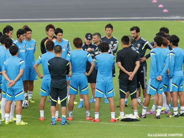 SAMURAI BLUE、非公開練習で調整 ～選手背番号も決定～