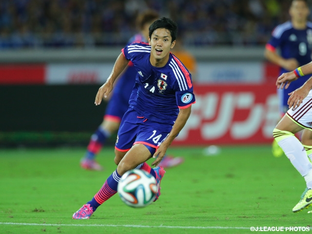 Japan's fresh men score but settled for draw vs. Venezuela