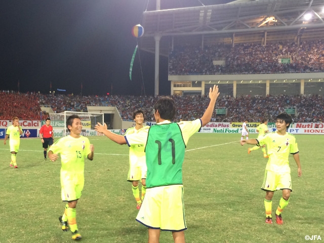 U-19日本代表　AFF NutiFood U19 Cup 2014　vs U-19ベトナム代表