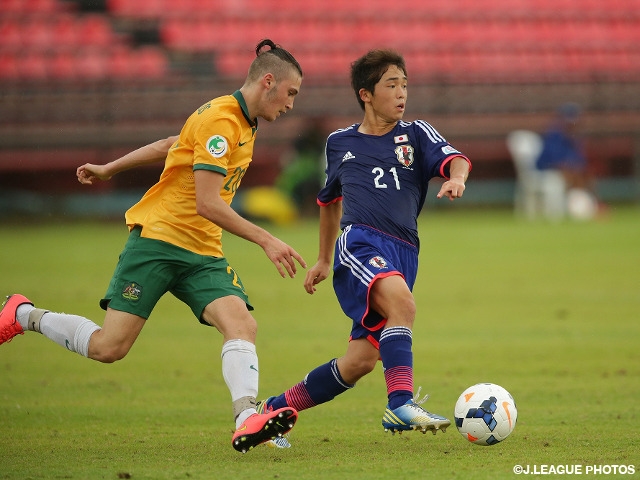 U-16日本代表　AFC U-16選手権　グループリーグ最終戦　オーストラリアに敗れる