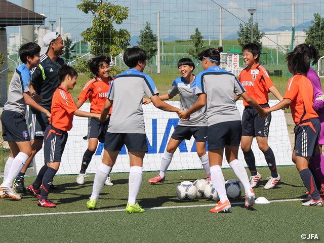 JFAエリートプログラム 女子U-14 トレーニングキャンプ 活動レポート(9/13)