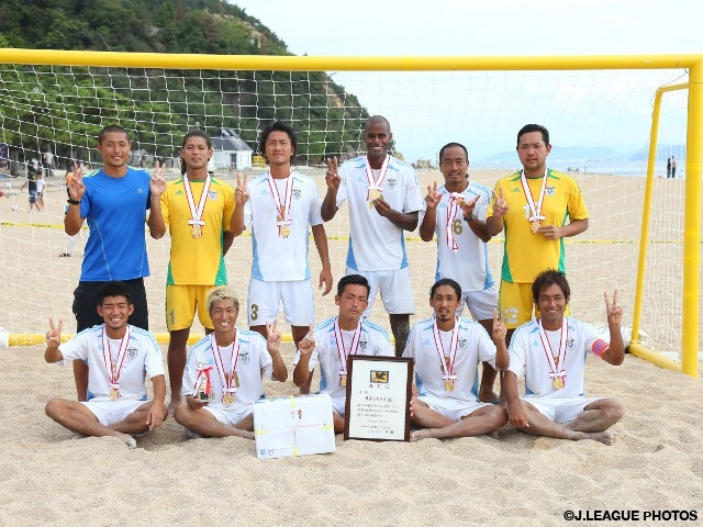 Tokyo Lequios BS capture second consecutive title at national beach football championship