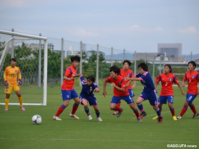 JFAエリートプログラム 女子U-14 トレーニングキャンプ　～U-14韓国女子代表と2回目の練習試合を実施～