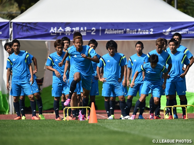 U-21日本代表　第17回アジア競技大会（2014／仁川）活動レポート（9/20）