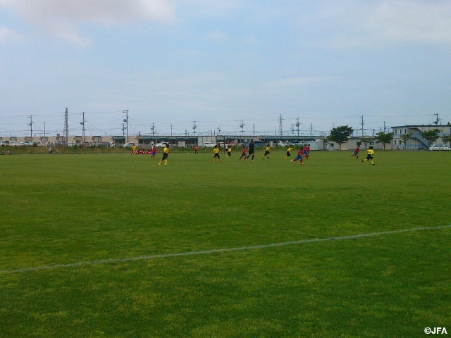 JFA Tohoku Reconstruction Support Project - Inspection Report (Clinic) by TEGURAMORI Hiroshi, national training centre coach