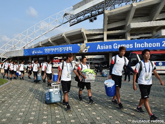 Japan get ready for South Korea game