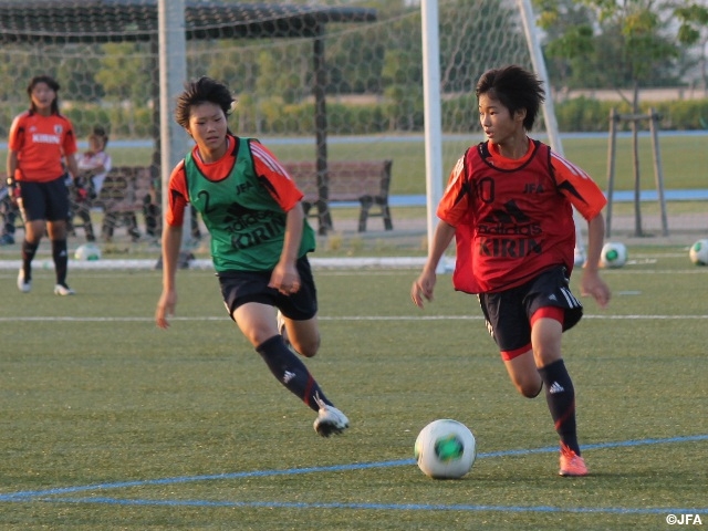 U-15日本女子選抜 トレーニングキャンプ 4日間の活動がスタート