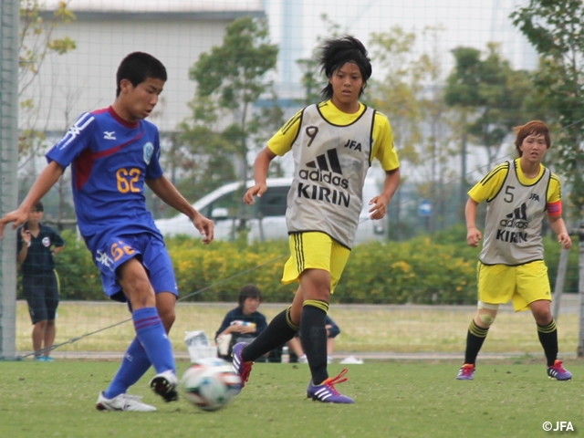 U-18 Japan women’s national squad domestic training camp: Training Match against Kokoku High School 