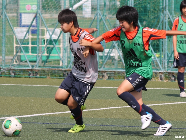 U-15日本女子選抜　トレーニングキャンプ　活動レポート（9/30）