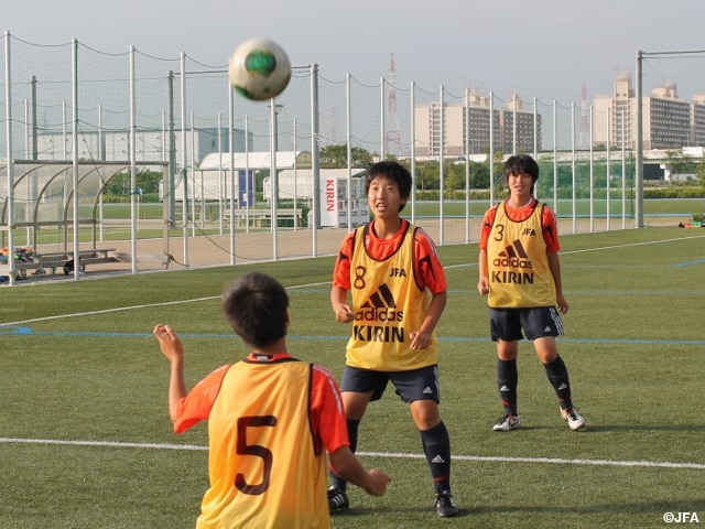 U-15日本女子選抜 トレーニングキャンプ 活動レポート（10/1）