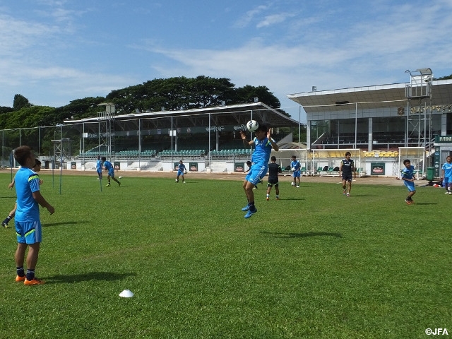 U-19日本代表　AFC U-19選手権ミャンマー2014　活動レポート（10/6）