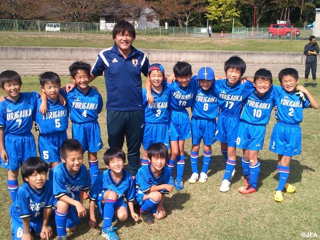 JFA Tohoku Reconstruction Support Project - October 2014 Report by TEGURAMORI Hiroshi, national training centre coach