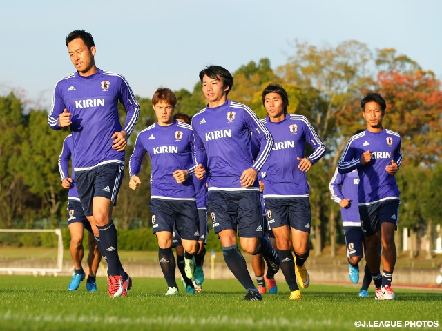 SAMURAI BLUE begin training camp for friendlies vs Honduras, Australia