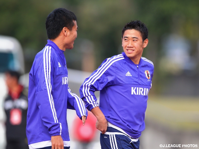 Kagawa, Kawashima join, all 23 players get together - Toyota Camp Day 2