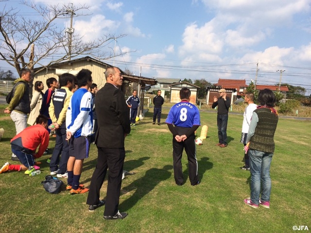 The session 3 of JFA Sports Managers College (SMC) held in Tottori