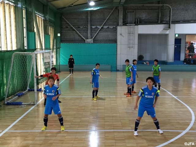 フットサル日本女子代表候補　国内トレーニングキャンプ活動レポート（11/16）