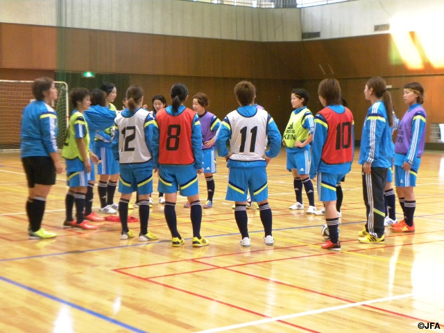 フットサル日本女子代表候補　国内トレーニングキャンプ活動レポート（11/21）