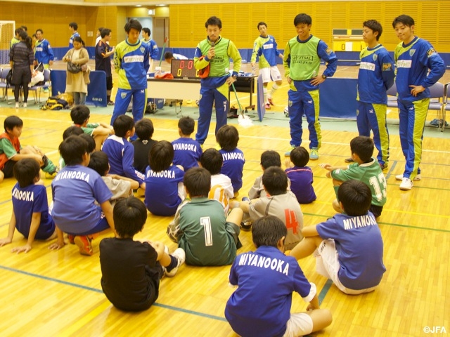 【j-futsal連動企画】j-futsal 登録者数1万人突破記念 Fリーグセントラルフットサルクリニック開催レポート