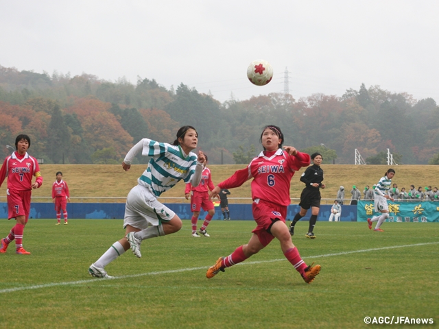 聖和学園が完封で初戦突破　第36回皇后杯全日本女子サッカー選手権大会