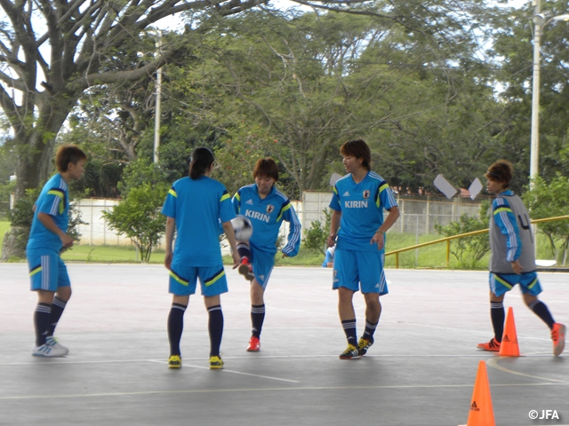 Japan women’s futsal national team’s activity report from the Women's Futsal World Tournament (6 Dec)