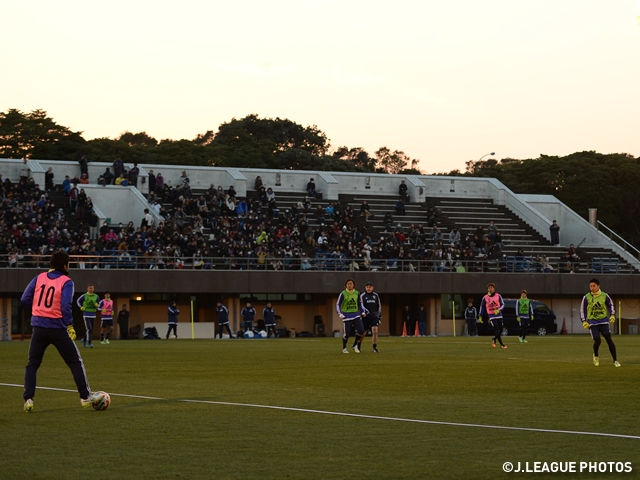 戦術練習で2014年を締めくくり　SAMURAI BLUE（日本代表）