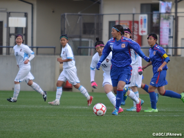 初出場の三重高校が8得点で初戦突破　第23回全日本高等学校女子サッカー選手権大会