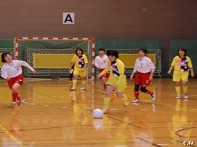 JFAレディース／ガールズサッカーフェスティバル　北海道札幌市の札幌市南区体育館に、約160人が参加！