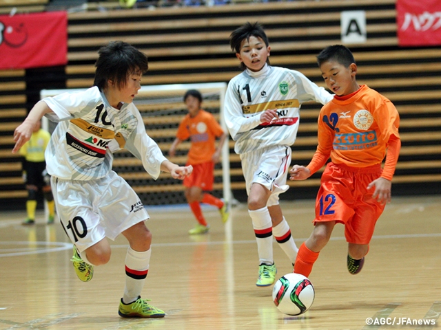 Quarter-finalists are decided in the 24th Vermont Cup All Japan U-12 Futsal Championship