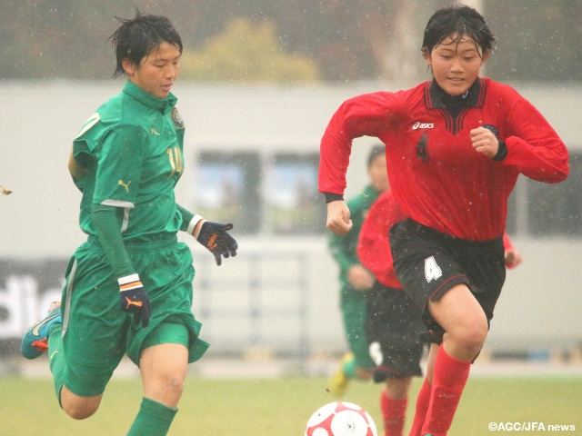 The 4 teams to go through to the semi final of The 23rd All Japan High School Women’s Football Championship are decided!